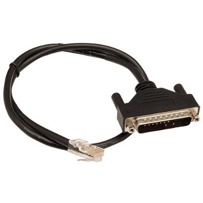 Digi 76000195 4ft RJ 45 to DB 25 Male Straight Cable