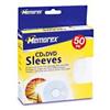 White CD/DVD Sleeves  50-Pack