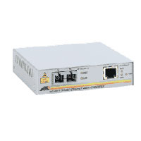 Allied Telesis AT MC1004 - Transceiver - 1000Base-SX  1000Base-T - RJ-45 / SC multi-mode - external - up to 1800 ft