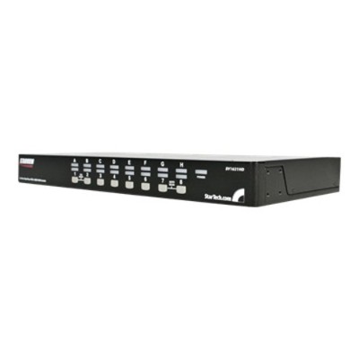 16 Port 1U RackMount USB PS/2 KVM Switch with OSD - KVM switch - 16 ports - desktop