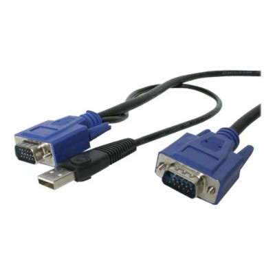 StarTech.com SVECONUS6 6 ft 2 in 1 Ultra Thin USB KVM Cable