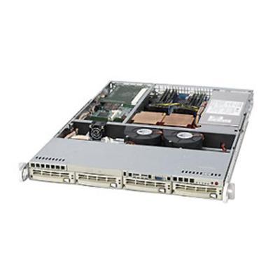 Rack-mountable 1 U Barebone Server