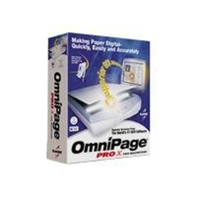 ScanSoft OmniPage Pro X for Macintosh v. 10