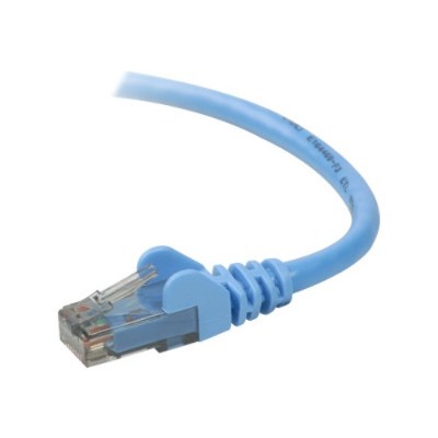 Belkin A3L980 03 BLU S High Performance Patch cable RJ 45 M to RJ 45 M 3 ft UTP CAT 6 molded snagless blue for Omniview SMB 1x16 SMB 1x8