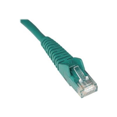 TrippLite N201 025 GN 25ft Cat6 Gigabit Snagless Molded Patch Cable RJ45 M M Green 25 Patch cable RJ 45 M to RJ 45 M 25 ft UTP CAT 6 molded sn