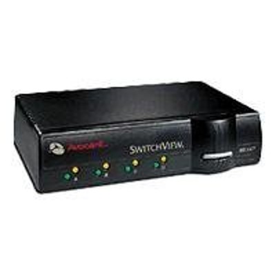Avocent Switchview 10025 2-port Kvm Switch For Ibm Pc/at - Monitor Hdb 15-pin, Ps/2 Mouse/keyboard - Black
