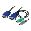 10 ft 3-in-1 KVM Cable for SV211/411