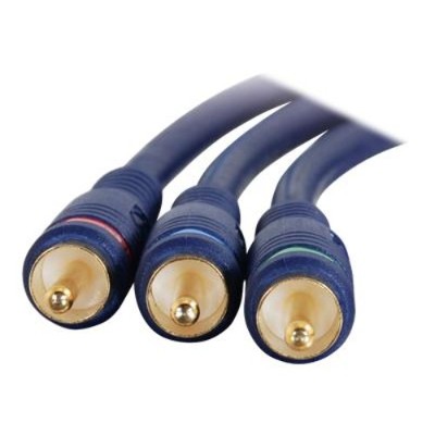 Cables To Go 27084 Velocity 25ft Velocity RCA Component Video Cable - Video cable - component video - RCA (M) to RCA (M) - 25 ft - shielded - blue Cables To Go 27084 Velocity 25ft Velocity RCA Component Video Cable - Video cable - component video - RCA (M) to RCA (M) - 25 ft - shielded - blue