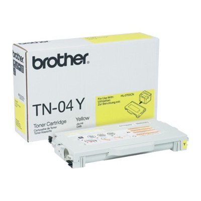 Brother TN04Y TN04Y Yellow original toner cartridge for HL 2700CN HL 2700CNLT MFC 9420CN MFC 9420CNLT MFC 9420DN