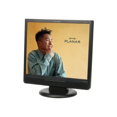 PL1700M 17 Flat Panel LCD Monitor with Integrated Speakers and Built-in 100 mm VESA  Back of monitor