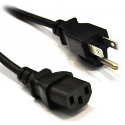 Cisco CAB AC RA= Power cable IEC 60320 C13 M to NEMA 5 15 M 8 ft right angled connector for Catalyst 2940 2948 2960 2960G 3560E 3560G 3560V2