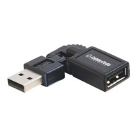 FLEXUSB ADAPT BLK-USB-A MALE/USB-A FEMA
