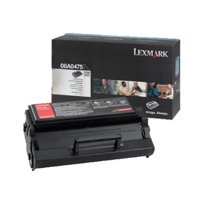 Lexmark 08A0475 Black original toner cartridge for E320 322 322n 322tn