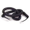 25FT PHONE HANDSET CORD-RJ11 BLK
