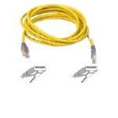Belkin A3X126 25 YLW M 25Ft Cable Co RJ45M RJ45M UTP Yellow