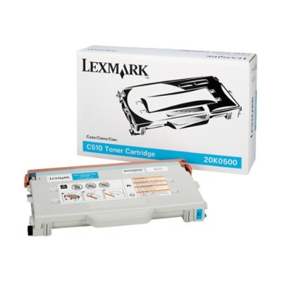 Lexmark 20K0500 Cyan original toner cartridge for C510 510dn 510dtn 510n 510tn