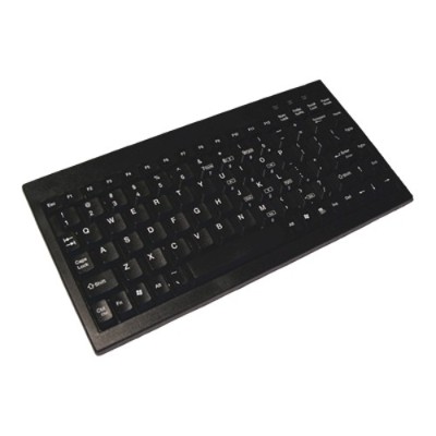 Adesso ACK 595PB Mini Keyboard with Embedded Numeric Keypad ACK 595 Keyboard PS 2 black