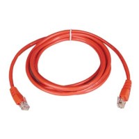 10FT CABLE CAT5E PATCH-350MHZ RJ45 RED