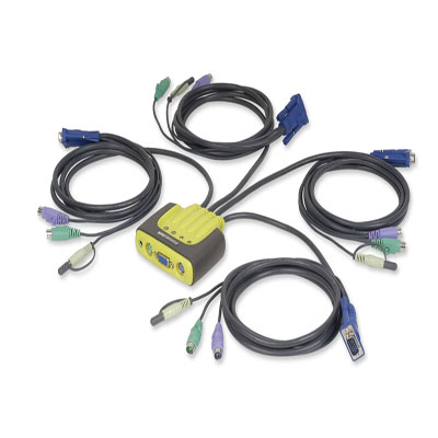 Miniview Micro Audio Kvm Switch Gcs614a - Kvm / Audio Switch - 4 Ports - Desktop