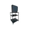 Wide Body 27 TV Cart