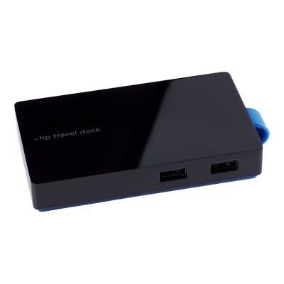 HP Inc. T0K30AA#ABA USB Travel Dock - Docking station - (USB) - 10Mb LAN - US - for EliteBook ProBook 640 G3 Spectre Pro x360 G2 x2 210 G2 ZBook 17 G3 Mobil HP Inc. T0K30AA#ABA USB Travel Dock - Docking station - (USB) - 10Mb LAN - US - for EliteBook ProBook 640 G3 Spectre Pro x360 G2 x2 210 G2 ZBook 17 G3 Mobil
