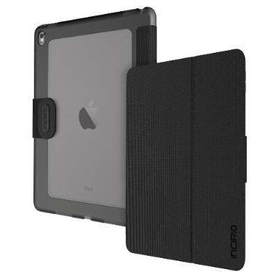 Incipio IPD-324-BLK Clarion Shock Absorbing Translucent Folio for iPad Pro 9.7 - Black Incipio IPD-324-BLK Clarion Shock Absorbing Translucent Folio for iPad Pro 9.7 - Black