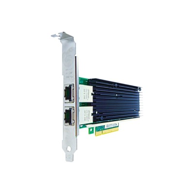 Axiom Memory 716591-B21-AX Network adapter - PCIe x8 - 10Gb Ethernet x 2 - for HPE ProLiant DL20 Gen9 DL560 Gen9 ML110 Gen9 ML30 Gen9 XL170r Gen9 XL190r Ge Axiom Memory 716591-B21-AX Network adapter - PCIe x8 - 10Gb Ethernet x 2 - for HPE ProLiant DL20 Gen9 DL560 Gen9 ML110 Gen9 ML30 Gen9 XL170r Gen9 XL190r Ge