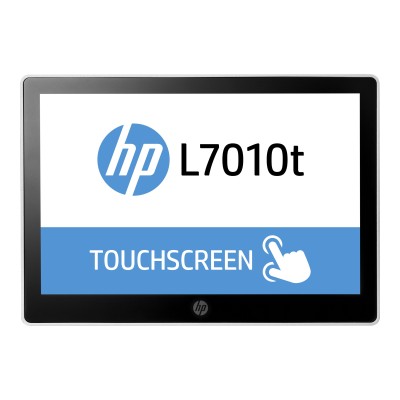 HP Inc. T6N30AA ABA L7010t Retail Touch Monitor LED monitor 10.1 touchscreen 1280 x 800 ADS IPS 220 cd m² 800 1 30 ms DisplayPort black as