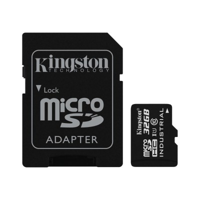 Kingston Digital SDCIT/32GB 32GB MICROSDHC UHS-I CLASS 10 INDUSTRIAL TEMP CARD + SD ADAPTER Kingston Digital SDCIT/32GB 32GB MICROSDHC UHS-I CLASS 10 INDUSTRIAL TEMP CARD + SD ADAPTER
