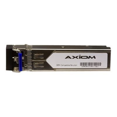 Axiom Memory AXG92885 SFP mini GBIC transceiver module equivalent to Foundry Networks E1MG LHA Gigabit Ethernet 1000Base ZX LC single mode up to 43