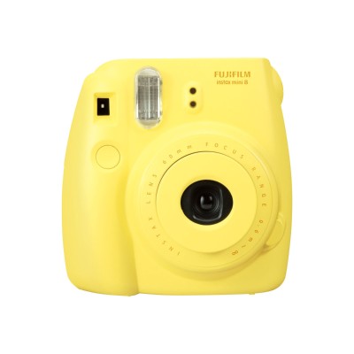 Fujifilm 16273441 BNDL Instax Mini 8 Instant camera lens 60 mm yellow