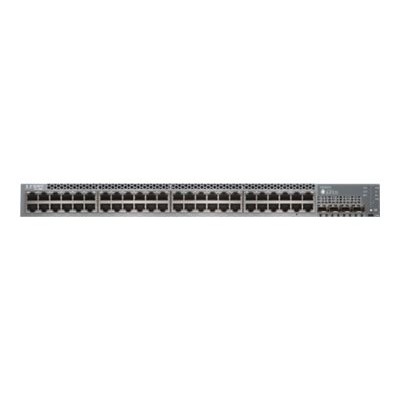 Juniper Networks EX3400 48T AFI EX Series EX3400 48T Switch L3 managed 48 x 10 100 1000 4 x Gigabit SFP 10 Gigabit SFP 2 x 40 Gigabit QSFP rac