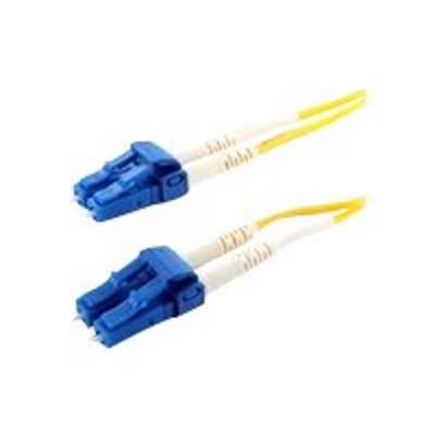 Axiom Memory LCLCSD9Y 60M AX AX Network cable LC single mode M to LC single mode M 197 ft fiber optic 9 125 micron OS2 yellow