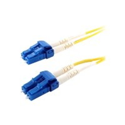 Axiom Memory LCLCSD9Y 80M AX AX Network cable LC single mode M to LC single mode M 262 ft fiber optic 9 125 micron OS2 yellow