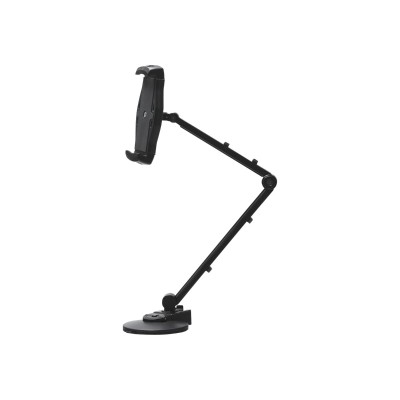 SIIG CE-MT1Y12-S1 Full Motion Easy-Adjust Universal Tablet Mount - Desk mount for tablet - black - screen size: 7-12 SIIG CE-MT1Y12-S1 Full Motion Easy-Adjust Universal Tablet Mount - Desk mount for tablet - black - screen size: 7-12
