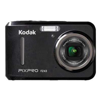 Kodak FZ43-RD PIXPRO Friendly Zoom FZ43 - Digital camera - compact - 16.15 MP - 720p - 4x optical zoom - red