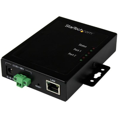 StarTech.com NETRS2322P 2-Port Serial-to-IP Ethernet Device Server - RS232 - Metal and Mountable StarTech.com NETRS2322P 2-Port Serial-to-IP Ethernet Device Server - RS232 - Metal and Mountable