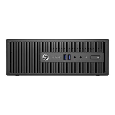 HP Inc. W5X52UT#ABA Smart Buy ProDesk 400 G3 Intel Core i3-6100 Dual-Core 3.70GHz Small Form Factor PC - 4GB RAM 500GB HDD Slim SuperMulti DVD Gigabit Ethern HP Inc. W5X52UT#ABA Smart Buy ProDesk 400 G3 Intel Core i3-6100 Dual-Core 3.70GHz Small Form Factor PC - 4GB RAM 500GB HDD Slim SuperMulti DVD Gigabit Ethern
