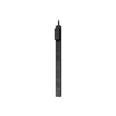 APC AP6002A Basic Rack PDU - Power distribution unit (rack-mountable) - AC 200-240 V - input: NEMA L6-30 - output connectors: 16 - 10 ft APC AP6002A Basic Rack PDU - Power distribution unit (rack-mountable) - AC 200-240 V - input: NEMA L6-30 - output connectors: 16 - 10 ft