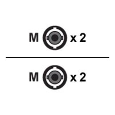 Axiom Memory AXG92729 Network cable ST single mode M to ST single mode M 16.4 ft fiber optic 9 125 micron OS2 riser yellow