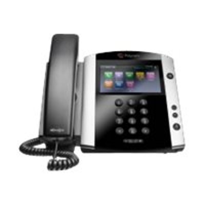 Polycom 2200 48600 019 VVX 601 VoIP phone H.323 SIP RTCP RTP SRTP SDP 16 lines