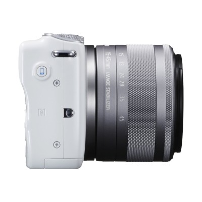 Canon 0922C011 EOS M10 - Digital camera - mirrorless - 18.0 MP - APS-C - 1080p / 30 fps - 3x optical zoom EF-M 15-45mm IS lens - Wi-Fi NFC - white Canon 0922C011 EOS M10 - Digital camera - mirrorless - 18.0 MP - APS-C - 1080p / 30 fps - 3x optical zoom EF-M 15-45mm IS lens - Wi-Fi NFC - white