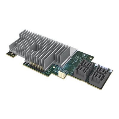 Intel RMS3VC160 Integrated RAID Module RMS3VC160 Storage controller 16 Channel SATA 6Gb s SAS 12Gb s 12 GBps RAID JBOD PCIe 3.0 x8