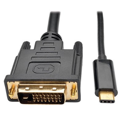 TrippLite U444-016-D USB 3.1 Gen 1 to DVI DisplayPort Alternate Mode Adapter Cable (M/M) 1080p 16 ft. TrippLite U444-016-D USB 3.1 Gen 1 to DVI DisplayPort Alternate Mode Adapter Cable (M/M) 1080p 16 ft.