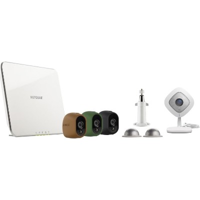 NetGear VMK3200-100NAS Arlo VMK3200 - Video server + camera(s) - wireless - 802.11n - 4 camera(s) - CMOS NetGear VMK3200-100NAS Arlo VMK3200 - Video server + camera(s) - wireless - 802.11n - 4 camera(s) - CMOS