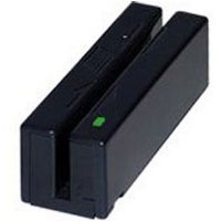 Magtek 21040108 USB Swipe Reader with Keyboard Emulation Magnetic card reader USB black