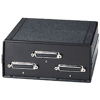 Black Box SWL025A-FFF ABC (2 to 1) DB25 Switches - Chassis Style A - 25 LEAD SERIAL OR PARALLEL Black Box SWL025A-FFF ABC (2 to 1) DB25 Switches - Chassis Style A - 25 LEAD SERIAL OR PARALLEL