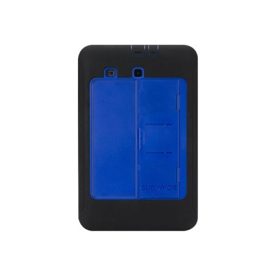 Griffin GB42577 Survivor Slim Flip cover for tablet silicone polycarbonate PET black blue for Samsung Galaxy Tab E 9.6 in
