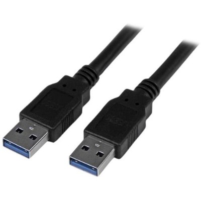 StarTech.com USB3SAA3MBK 3m 10ft USB 3.0 Cable A to A M M Long USB 3.0 Cable USB 3.1 Gen 1 5 Gbps