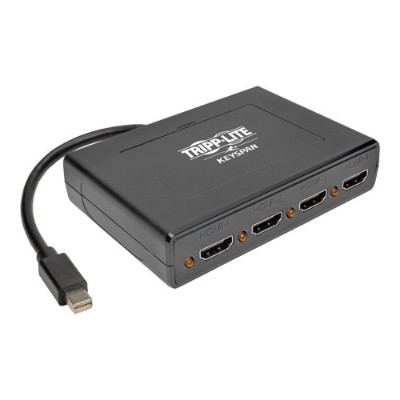 TrippLite B155 004 HD V2 4 Port Mini DisplayPort to HDMI Multi Stream Transport Hub 4Kx2K